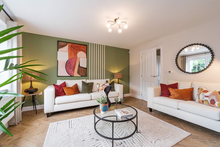 Property 2 of 7. Interior View Of The Lounge In Our 3 Bed Mewstone Home