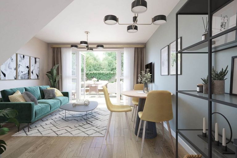Property 3 of 8. Double Doors Lead Out From The Lounge To The Garden
