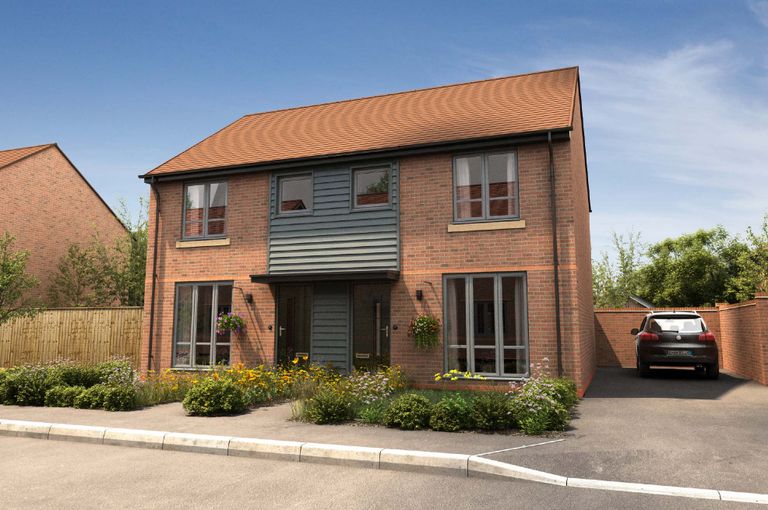 Property 1 of 10. Exterior Grovier Three Bedroom New Build