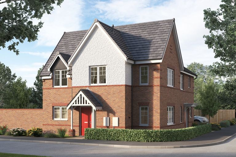 Property 1 of 8. Computer Generated Image, Indicative Exterior, New Build Home