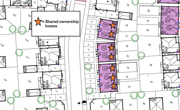 Property 3 of 10. Plots 72-78 Site Plan.Jpg