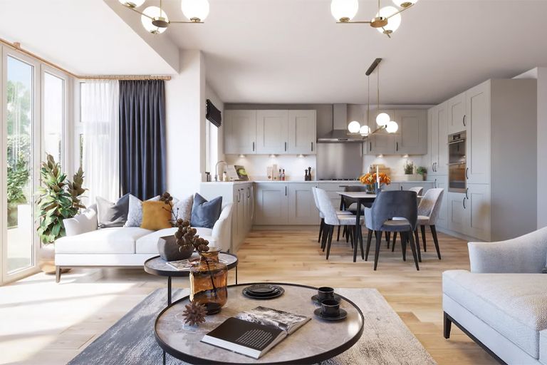Property 2 of 9. Dwh Evesham CGI Kitchen