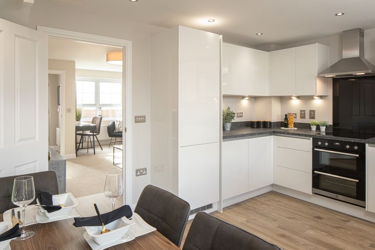 Property 2 of 8. Kitchen Area In The Maidstone 3 Bedroom Home