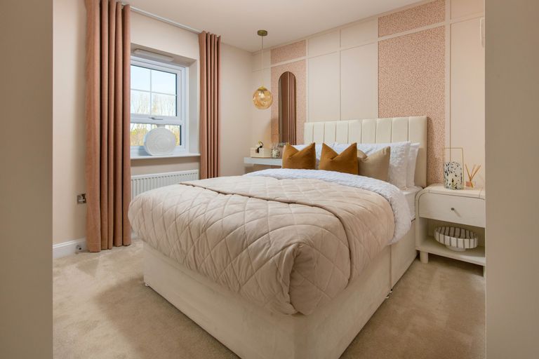 Property 3 of 7. Internal Image Of The Double Bedroom In The Ellerton 3 Bedroom Home