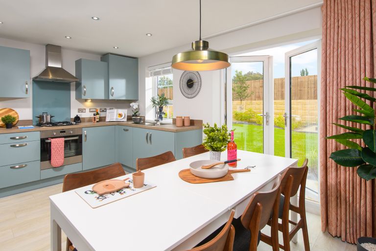 Property 1 of 8. Kitchen Inside 3 Bed Ellerton Home