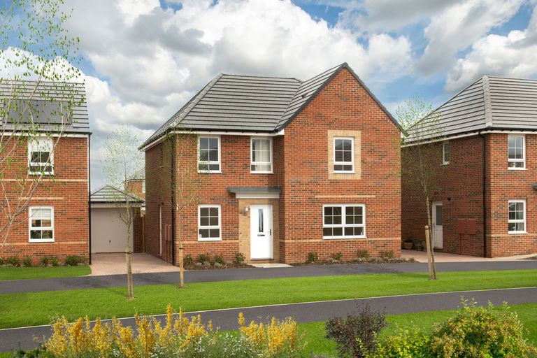 Property 2 of 8. Outside View Of 4 Bedroom Radleigh Home