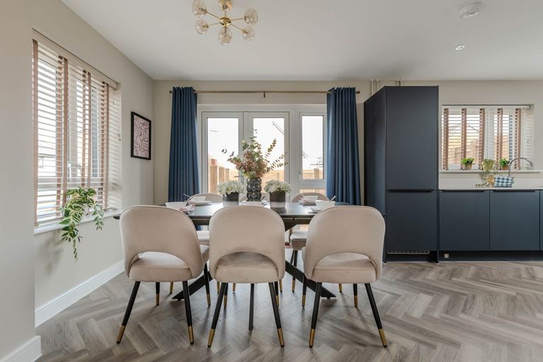 Property 3 of 14. A Bright, Social Kitchen Diner Where French Doors Open The Space To The Outdoors