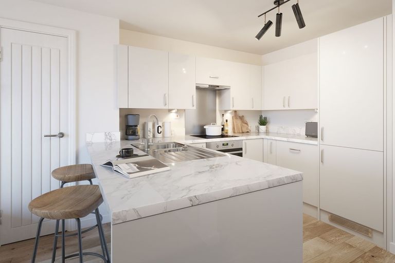 Property 2 of 13. A Fully Integrated Kitchen Is Stylish And Practical