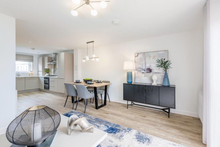 Property 1 of 10. Openplan Lounge Dining Kitchen In The Stewarton