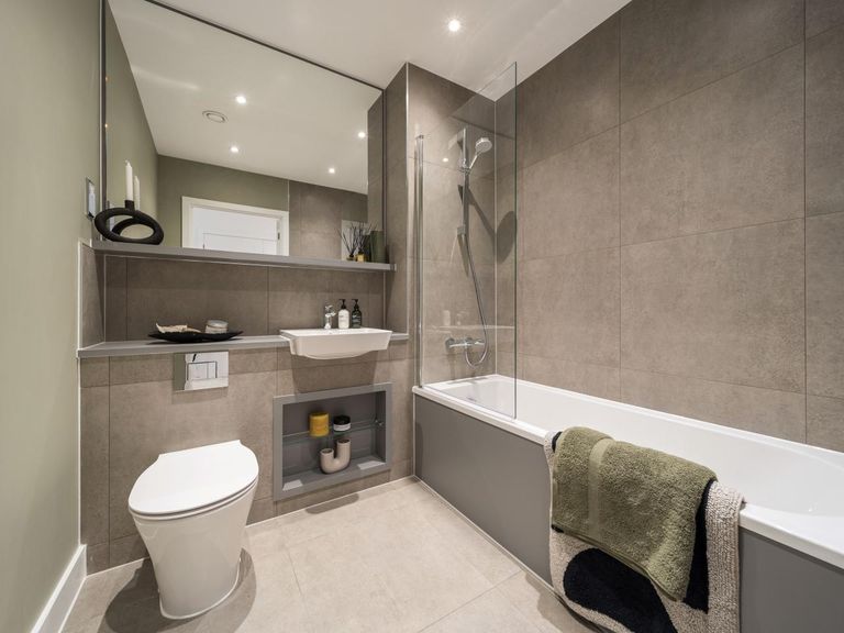 Property 2 of 10. Marleigh Park, Frankilin Building, Show Home Bathroom