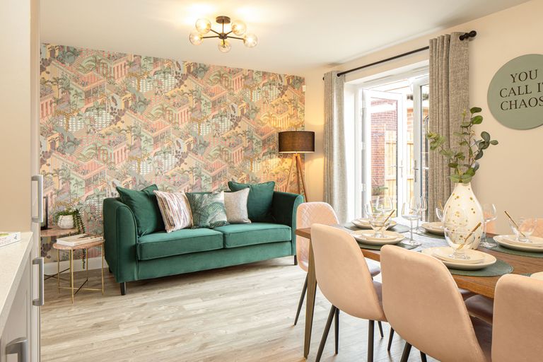 Property 3 of 9. Plot 2 Stambridge Kitchen/Family/Dining Area