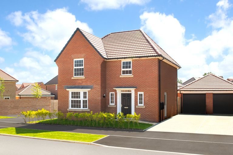 Property 2 of 9. Outside View 4 Bedroom Detached Shenton Home
