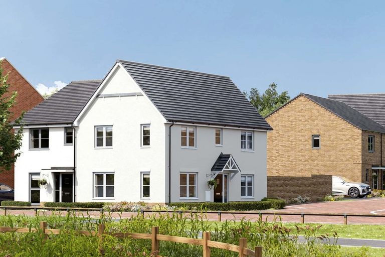 Property 1 of 13. The Aynesdale Is A Four Bedroom Home