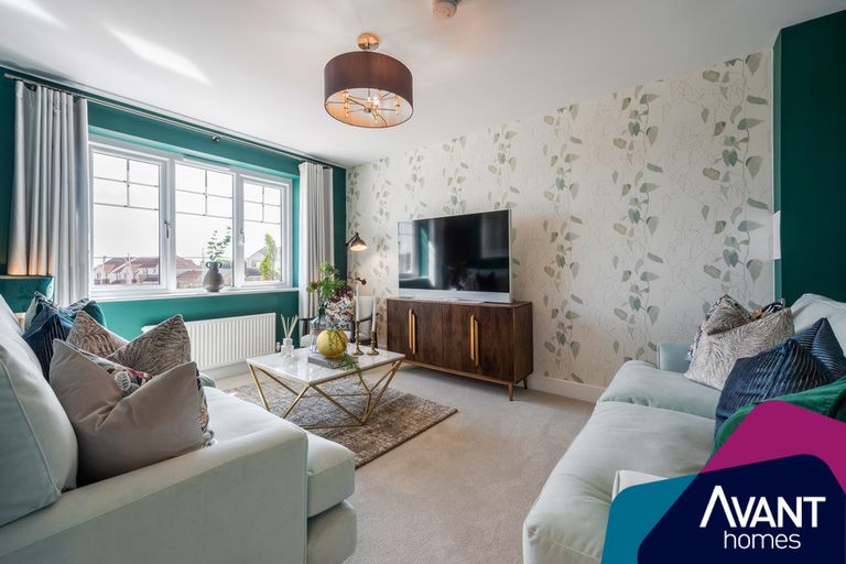 Property 1 of 11. Indicative Living Room, Contemporary Modern Decoration