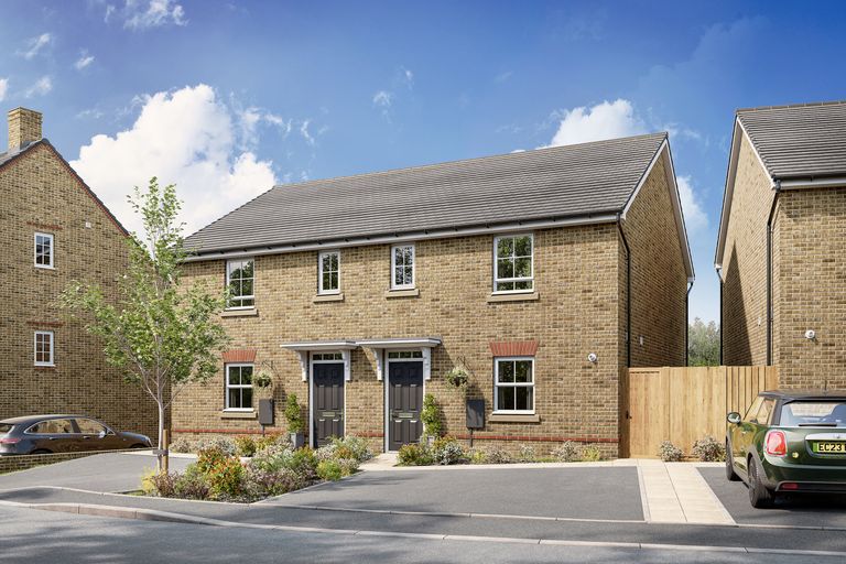 Property 2 of 10. Outside Of The 3 Bedroom Alder At Brookwood Meadows