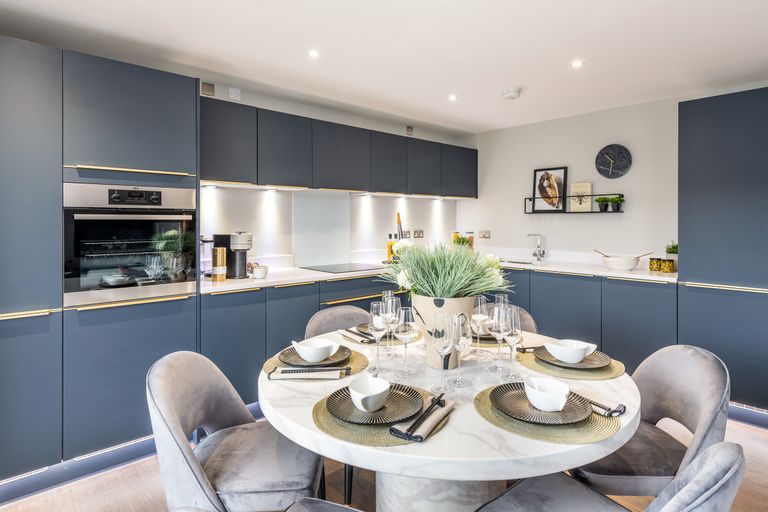 Property 3 of 8. Kitchen/Dining Space In 3 Bedroom Apartment