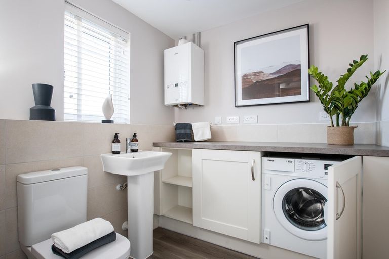 Property 3 of 12. Combined Cloakroom/Utiltiy For Laundry