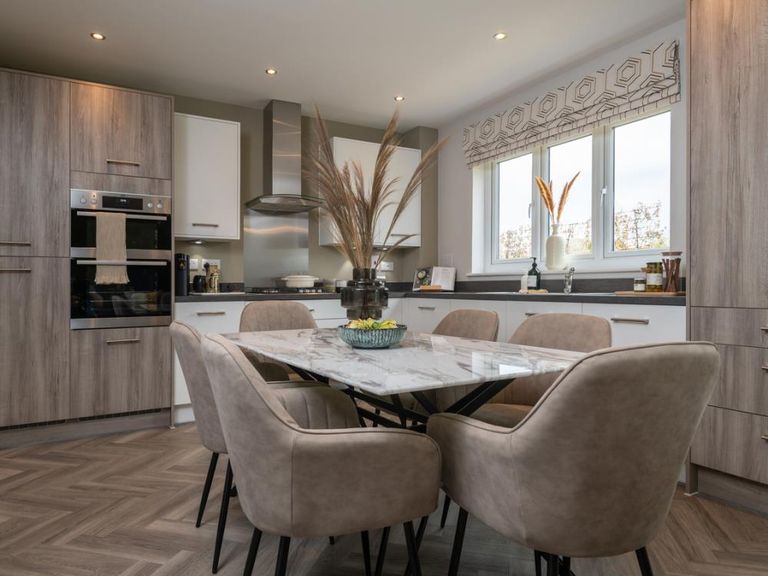 Property 2 of 9. Dining / Kitchen Of The Leamington Lifestyle, A 3 Bedroom House