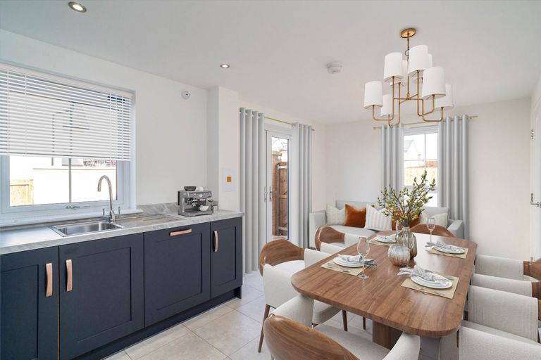 Property 2 of 10. Dining Space In 3 Bedroom Meldrum House Type