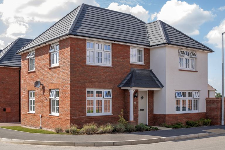 Property 1 of 10. Outside View Of The Shaftesbury Detached Four Bedroom Home At Charlton Common Bristol