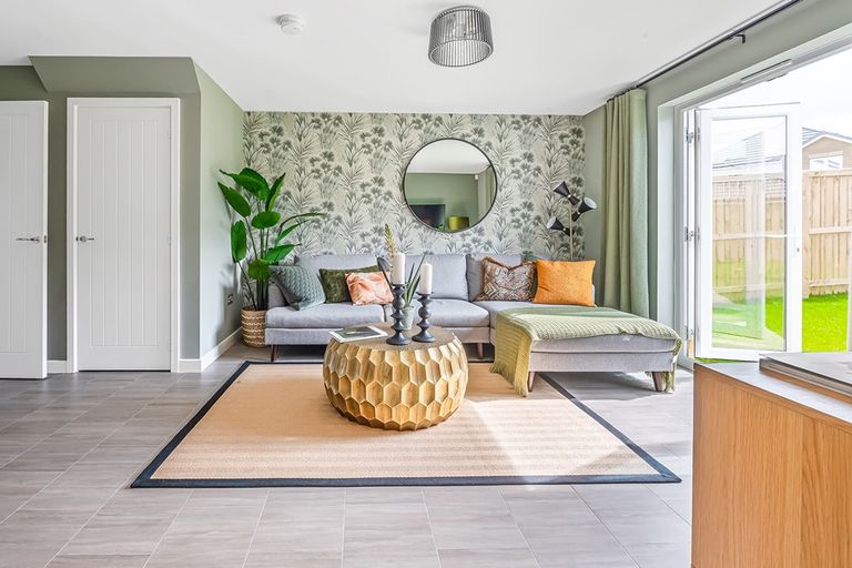 Property 3 of 12. Enjoy The Large Open Plan Lounge With French Doors To The Rear Garden