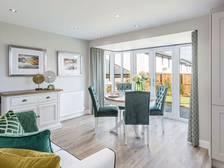 Property 2 of 10. Image Of Kitchen/Dining/Family In 4 Bedroom Glenbervie House Type At Cammo Meadows
