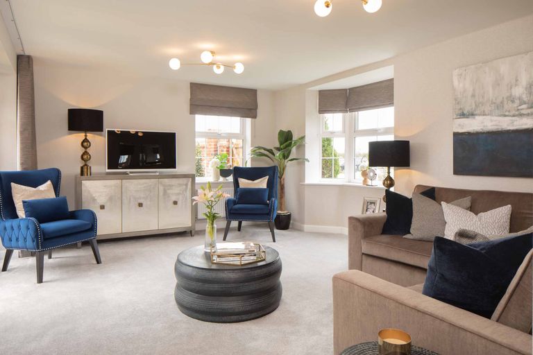Property 3 of 10. Layton Internal Dual Aspect Lounge, Dwh, Orchard Green, Kingsbrook