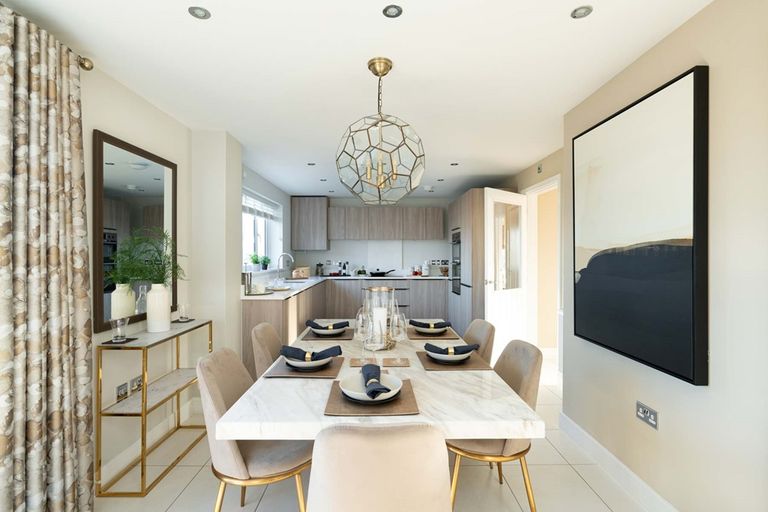 Property 3 of 11. Open-Plan Kitchen-Diner With Modern Flow