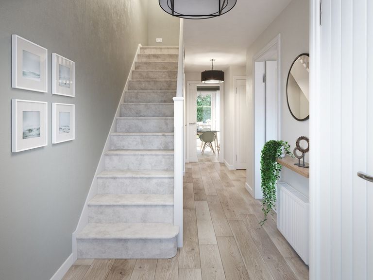 Property 2 of 13. The Bright &amp; Airy Welcoming Hallway