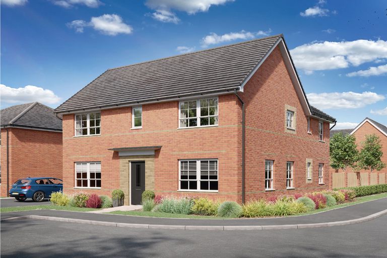 Property 1 of 10. CGI Exterior View Of Our Alnmouth 4 Bedroom Home