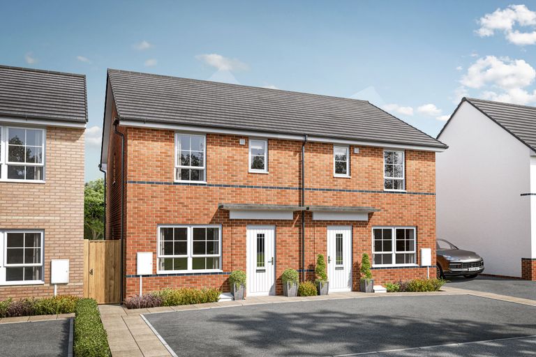 Property 1 of 8. Aston Grange A3 Ellerton Brick CGI