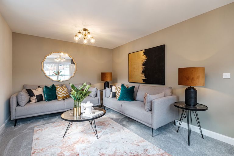 Property 3 of 8. Interior View Of The Lounge In Our 3 Bed Ennerdale Home