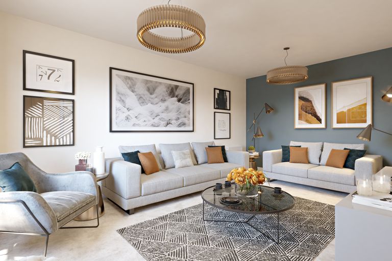 Property 3 of 6. Living Room In A 4 Bed Ingleby