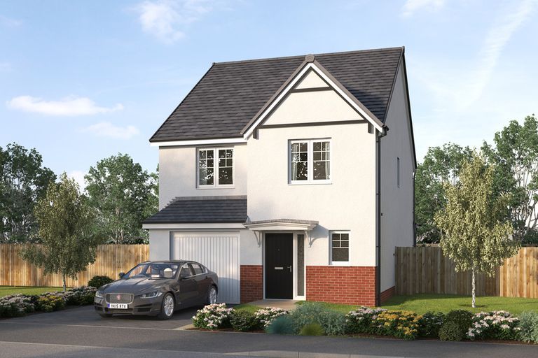 Property 1 of 5. Computer Generated Image, Indicative Exterior, New Build Home