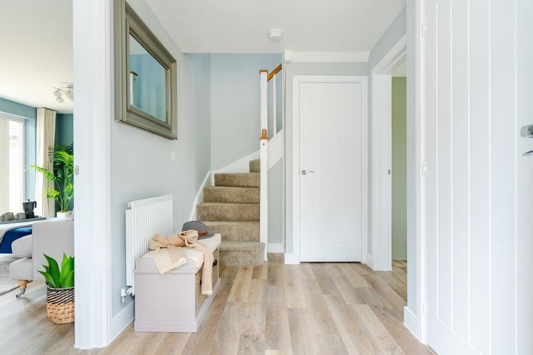 Property 1 of 11. The Welcoming Entrance Hallway Is A Light And Airy Space Within The Spacious Trusdale