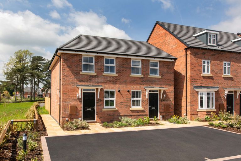 Property 1 of 6. External View Of The Two Bedroom, Semi-Detached Wilford