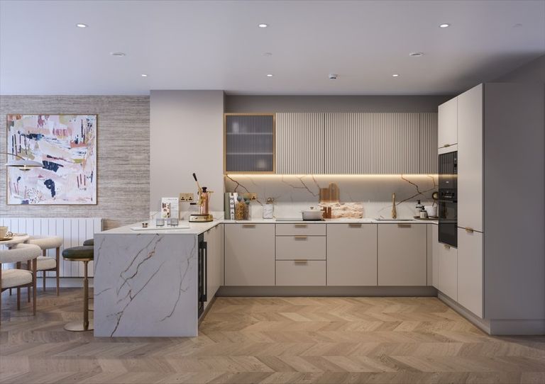 Property 3 of 7. CGI - Kitchen