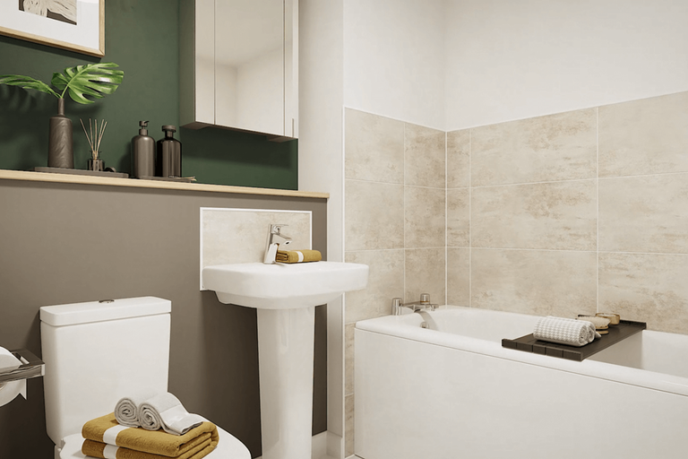 Property 3 of 6. Family-Friendly Bathroom