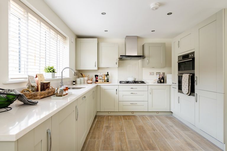 Property 1 of 12. The Kitchen Benefits From Plenty Of Storage