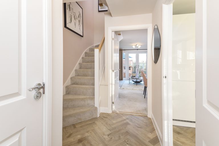 Property 2 of 8. Hallway In The 3 Bedroom Norbury