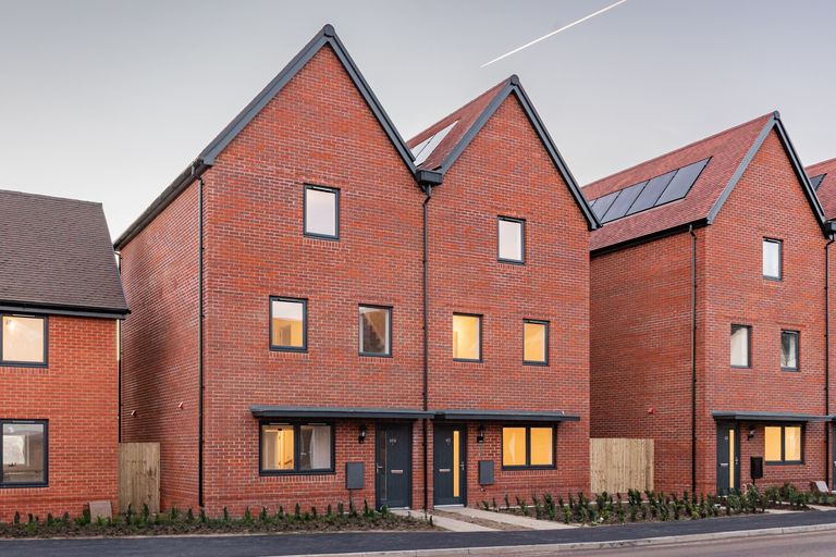 Property 1 of 10. External Shot Of Semi-Detached Curdridge At Forest Walk