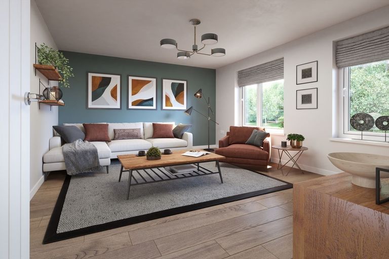 Property 3 of 12. The Living Room Provides The Space You Need
