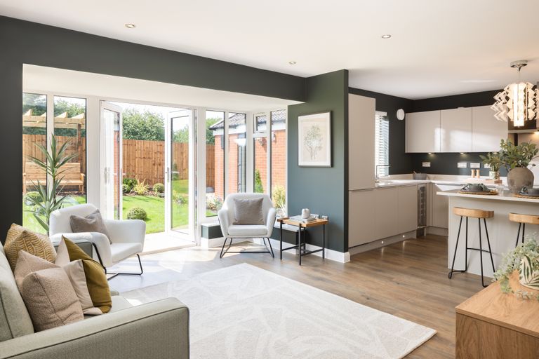 Property 2 of 10. Open Plan Kitchen In The Manning 5 Bedroom Home