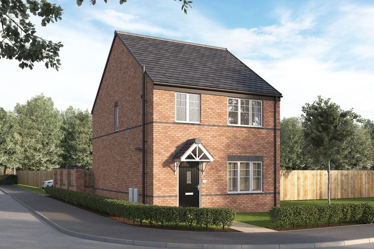 Property 1 of 11. Computer Generated Image, Indicative Exterior, New Build Home
