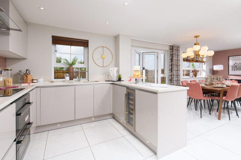 Property 2 of 10. Radleigh Kitchen Dining Room Woodland Heath Bar