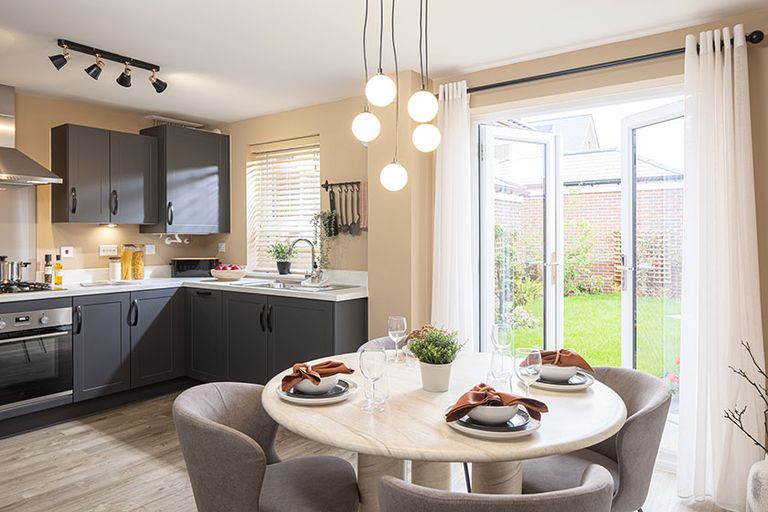 Property 3 of 10. Open Plan Kitchen In The Maidstone 3 Bedroom Home