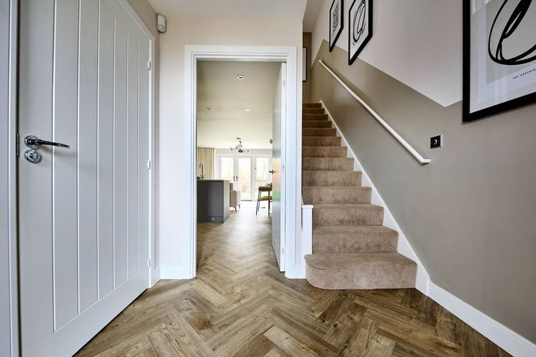 Property 3 of 12. A Warm Hallway Welcomes You Home