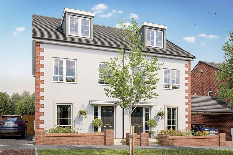 Property 1 of 13. Artist's Impression Of A Typical Owlton Home