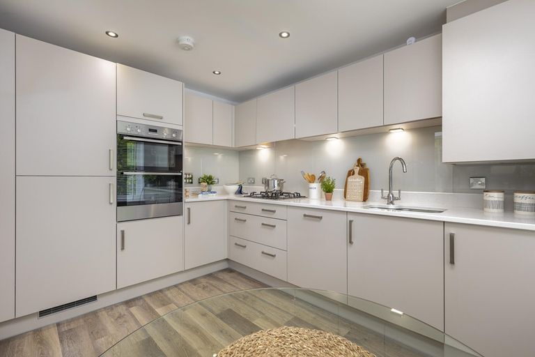 Property 3 of 10. A Modern Kitchen With Ample Space For Storage