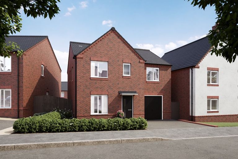 Property 1 of 12. Artists Impression Of Plot 136 Gresley Meadow